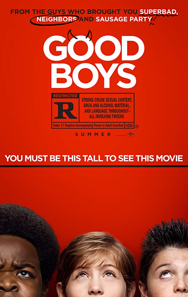 Filmas „Geri berniukai“ / „Good Boys“ (2019)