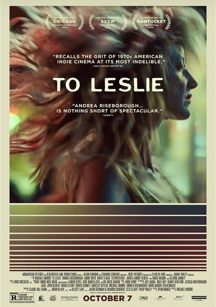 Filmas „Leslei“ / „To Leslie“ (2022)