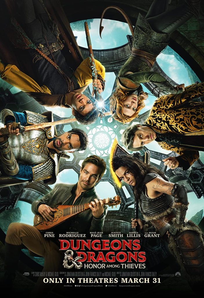 Filmas „Požemiai ir drakonai. Garbė tarp vagių“ / „Dungeons & Dragons: Honor Among Thieves“ (2023)