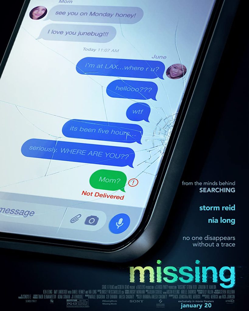 Filmas „Pradingusi“ / „Missing“ (2023)