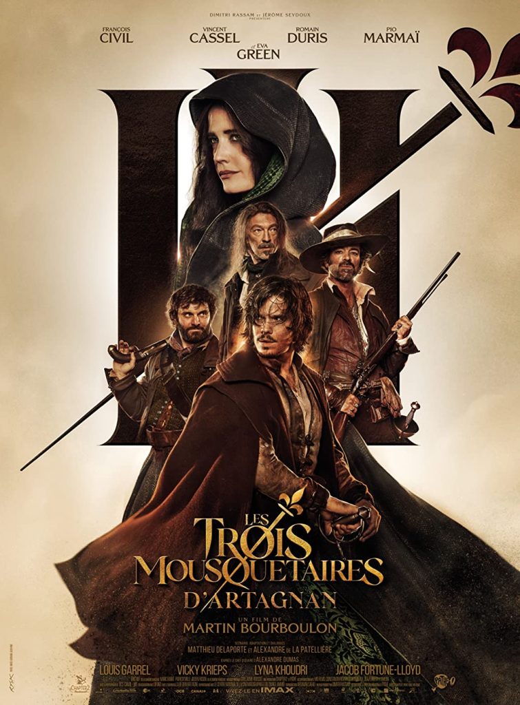 Filmas „Trys muškietininkai: D’artanjanas“ / „The Three Musketeers: D’Artagnan“ (2023)