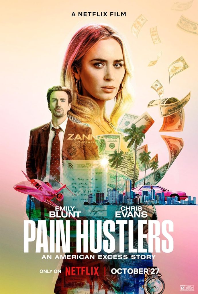 Filmas „Nuskausminamieji“ / „Pain Hustlers“ (2023)