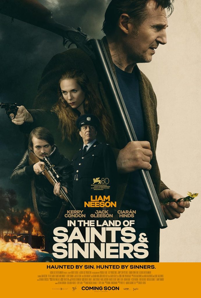 Filmas „Šventųjų ir nusidėjėlių žemėje“ / „In the Land of Saints and Sinners“ (2023)