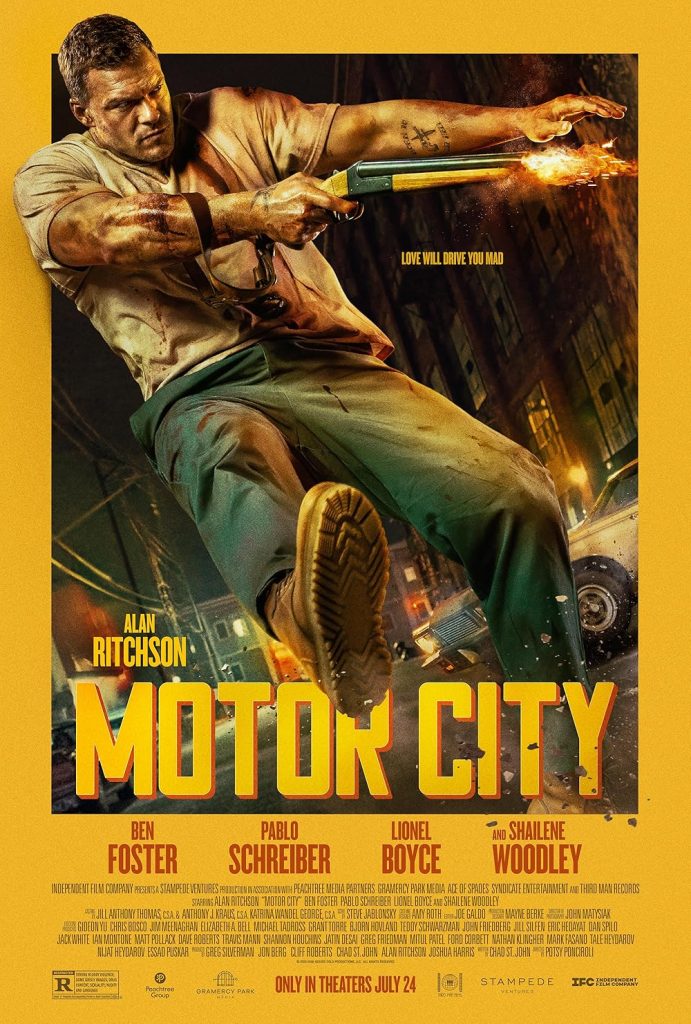 Filmas „Keršto miestas“ / „Motor City“ (2026)